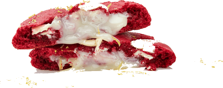 Cookie Red Velvet recheado